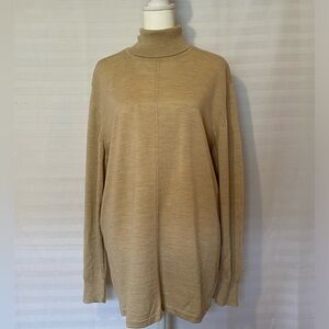 Basler Camel/Tan Turtleneck Sweater